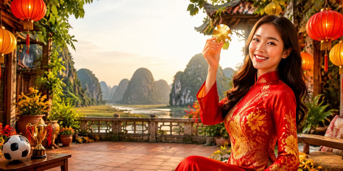 Không khí lễ hội đèn lồng Hội An kết hợp cảnh đặt cược thể thao sôi nổi